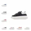 Chaussures pour enfants designer pour garçons filles en cuir extérieur courir les basket-ball de basket-ball 3m 3m veet noir blanc épais hauteur plate à plat augmentant décontracté