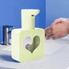 Dispensador automático de jabón líquido, Sensor bonito de espuma, recargable, lavado de manos con temporizador para el hogar, baño y escuela