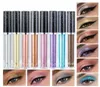 Handaiyan Liquid Eyeshadow 12 Color Single Eye Shadow Glitter Diamond Pearl High Shiny Metallic Finish Makeup Eyeshadows9922587