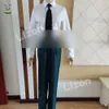 Anime espião x família yuri cosplay traje com chapéu peruca uniforme militar terno verde roupa yor briar irmão masculino festa cosplay