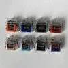 Lighters New Type-C Charging Power Display Lighter with Light Mecha Style Transparent Shell Waterproof Electronic Pulse