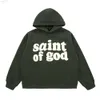 Designer EsstenialHoody Saint Michael American High Street Fashion Marke Paar Plüsch Lose Nebel Hoodie männer Hoodie