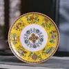 Assiettes Bone China Dish Deep Plate Shallow Snack Creative Chinese Court Email Ménage Céramique 8in