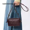 Bolsa de couro feminina BVS versão coreana simples cor sólida mini bolsa crossbody para o início do outono novo casual pequeno quadrado com textura de grande capacidade