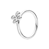 925 Silber Frauen Fit Pandora Ring Original Herz Krone Mode Ringe Funkelnde Wishbone Teardrop Love Heart Clover Klarer Zirkon CZ