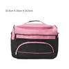 Hair Salon Barber Hair Scissor Comb Bag Tools Large Capacity Storage Hairdressing Pouch Salon Haircut Case Suitcase Organizer Pink Black 231102