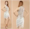 Stage Wear Arrivals Sexy Tassel Latin Dance Dress For Women Girls Skirt Competition On Sale