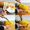 150ses of 4 in1 Vegetable Tools suit Sugarcane Peeling Knives Pineapple Peeling Knife Artifact Planing Knife Stainless Steel with wooden handle