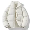 Mäns ner parkas 2023 Autumn and Winter Fashion Trend Plus Cashmere Cotton Padded Jacket Comfort Comfort Thick Warm Large Size Coat 4xl 231101