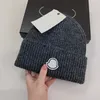 Modedesigner Beanie Winter Strickmütze MONCLR Herren Damen Mütze Italienische trendige warme Mütze Herrenmode Stretch Wolle Casquette Hüte für Männer Frauen