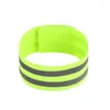 Knieschützer, 1 Paar, Radfahren, Nachtlaufen, Joggen, reflektierendes Armband, elastisches Sicherheitswarnband, Armstulpen, Sport-Handgelenkband