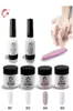 28g Dip Starter Kit BaseTop 2 in 1 No Lamp Cure Gel Activator Clear Pink Nail Dip Natural Dry Nail Salon7525800