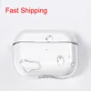 جودة عالية لـ Apple Airpods Pro 2 الجيل الثاني من Gen Air Pods Airpod Earphone 3 Cover Silid Silicone Protection Cover Apple Wireless Charging Box Caseproof 3rd Case