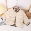 Winter girls boys designer down cotton clothes luxury high quality coats children girls boys warm windproof coats children's clothes size 100cm-160cm f19