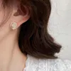 Backs Ohrringe Kupferlegierung Koreanischer Clip auf synthetischen Zirkonia Opal niedlichen Stil Fake Piercing Ohrstecker Geschenke für Frauen