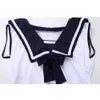 Ani Anime Girl Navy Sailor Dress SwimysuitユニフォームコスチュームサマーJK学生ビーチ水着プールパーティーコスプレ服コスプレ