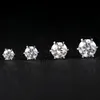 Stud Arrival 30 Gemstone Earrings for Women Solid 925 Sterling Silver D Color Solitaire Fine Jewelry 231101