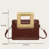 Borse a tracolla Borse Borsa da donna piccola viola 2023 Nuova borsa carina Soul Square e Clue PU Pelle da donna e borsa Borsa a tracolla alla moda Women'sstylishhandbagsstore