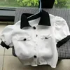 Set di abbigliamento per bambini estivi per bambine nero bianco due set da 2 pezzi top con gonne vestiti per bambini abiti di compleanno per bambini per ragazze