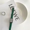 Kvinnors klockor Retro Classic Casual Quartz Dial Leather Strap Band Rectangle Clock Fashionable Wrist for Women L231101