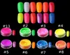 Neon Pigment Nail Powder Dust Ombre Nail Glitter Gradient Glitter Iridescent Acrylic Powder Nail Art Decoration 12colorsset7791836