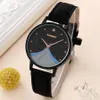 Womens Watches 1pc Women Quartz Watch With Qpc Heart Bracelet Fashion Casual Round Pointer Dainty Black Set 231101