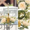 Candle Holders Wedding Decor Table Centerpiece Wreath Pillars Flower Wreaths Rings Centerpieces Tables Artificial