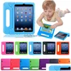 Fundas para PC para tableta Bolsas para niños Mango Soporte Eva Funda suave a prueba de golpes para iPad Mini 2 3 4 Air Pro129 Pro11 HD8 S5199391 Drop Delive Dht5P