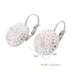 Boucles d'oreilles pendantes à la mode, brillantes, strass autrichiens, cristal, vente en gros