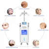 Kirurgifri massage Dermabrasion Center 14 i 1 Aqua Jet Skin Rejuvenation Face Hydrating Plasma Acne Wrinkle Ta bort PDT Collagen Regeneration Device med mask