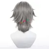 Honkai Star Rail Trailblazer Caelus Cosplay Heat Resistant Synthetic Anime Game Halloween for Women Men Free Wig Cap cosplay