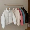 Womens Down Parkas Femmes courtes Parkas vestes automne hiver velours côtelé longue fermeture éclair épais vêtements d'extérieur chauds manteaux femme vestes d'hiver parkas Coats 231101