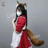 Ręcznie robione Nick Fox Uszy Zestaw Ogon Fryzurze anime Fancy Dress Party Cosplay Halloween kostium opaski na opaskę włosów cosplay