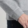 Мужские свитера CH Зимний простой пуловер Модный уличный дом для деловых поездок Длинный теплый свитер из хлопка с круглым вырезом 231102