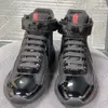 Amerika Kupası Sabah Sabitler Tasarımcı Erkekler Patent Deri Ayakkabı Örgü Naylon Runner Eğitmenler Kadın Yüksek Üst Duygusal Ayakkabılar Açık Eğitim Ayakkabıları Kutu No53
