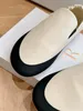 Chaussures de créateur Tech mocassins de luxe femmes en cuir fond plat chaussures de Ballet rétro en peau de mouton décontracté chaussures nues taille 35-40
