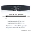 벨트 Medyla Tactical Belt Quick Release 버클 탄성 캐주얼 나일론 도구 훈련 남성 MN057 231101