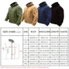 Mens Hoodies Sweatshirts Fashion Tactical Recon Fleece Jacket Full Zip Army Men Combat Warm Casual Hoody Outerwear Coat 231101