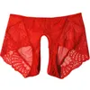 MUITAS PONTAS UNSEX CROTHLESS LACE PERDADAS SEXY MULHERES RUSTHURS DESLIGADA transparente Brincadeiras de lingerie da virilha aberta transparente