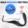 Cockrings Jouets sexy Cockring pour homme Couple Anneaux Chasteté Énorme Pénis Cock Ring Silicone Butt Plug Anal Vibrateur Penisring Jouets pour Adulte 231101