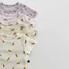 Ensemble de vêtements d'été pour bébés filles, t-shirt en coton doux avec short, 2 pièces, tenues florales pour enfants, costume pour enfants, nouvelle mode