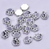 20 st mycket flytande locket charm Black Paw Charms Fit för magnetiskt glas levande minneslås250m