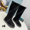 Botas de neve femininas da moda premium de alta qualidade, presentes para mulheres