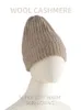Beanie/Skull Caps Ventes femmes 35% cachemire tricot côtelé bonnet casquettes couleur unie chaud chapeau mélanges laine hiver automne chaud Skullies naturel d 231102