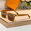 Óculos de sol de luxo para mulheres homens verão 1975 designer anti-ultravioleta retro placa moda quadrado acetato quadro completo passarela estilo ao ar livre uv400 óculos caixa aleatória