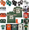 Maillot de football des Hurricanes de Miami College Ladson Jr. Walden II Garcia Reed Perry King Knighton Kinchens Wayne Irvin Dorsett Kelly Thomas Rousseau4406264