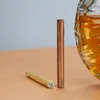 Pipe da fumo Serie di stampe a grana di legno tabacco da pipa in alluminio in metallo
