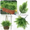 Decorative Flowers Artificial Shrubs Plastic Plants Bamboo Grass Fake Green Bushes Greenery For Wedding Indoor Outdoor Home Garden