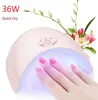 UV LED مصباح المصباح مجفف الأظافر 36W USB مصباح UV Mini لـ Manicure التجفيف السريع لجميع المواد الهلامية تلميع الأظافر الأدوات ARTS9884650