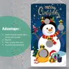 Decorações de Natal Pingente de Natal Saco de Feijão Pendurado Jogos de Arremesso Xmas Carnaval Jogos Interior Ao Ar Livre Jogando Jogos Adereços Para Crianças Adultos 231102